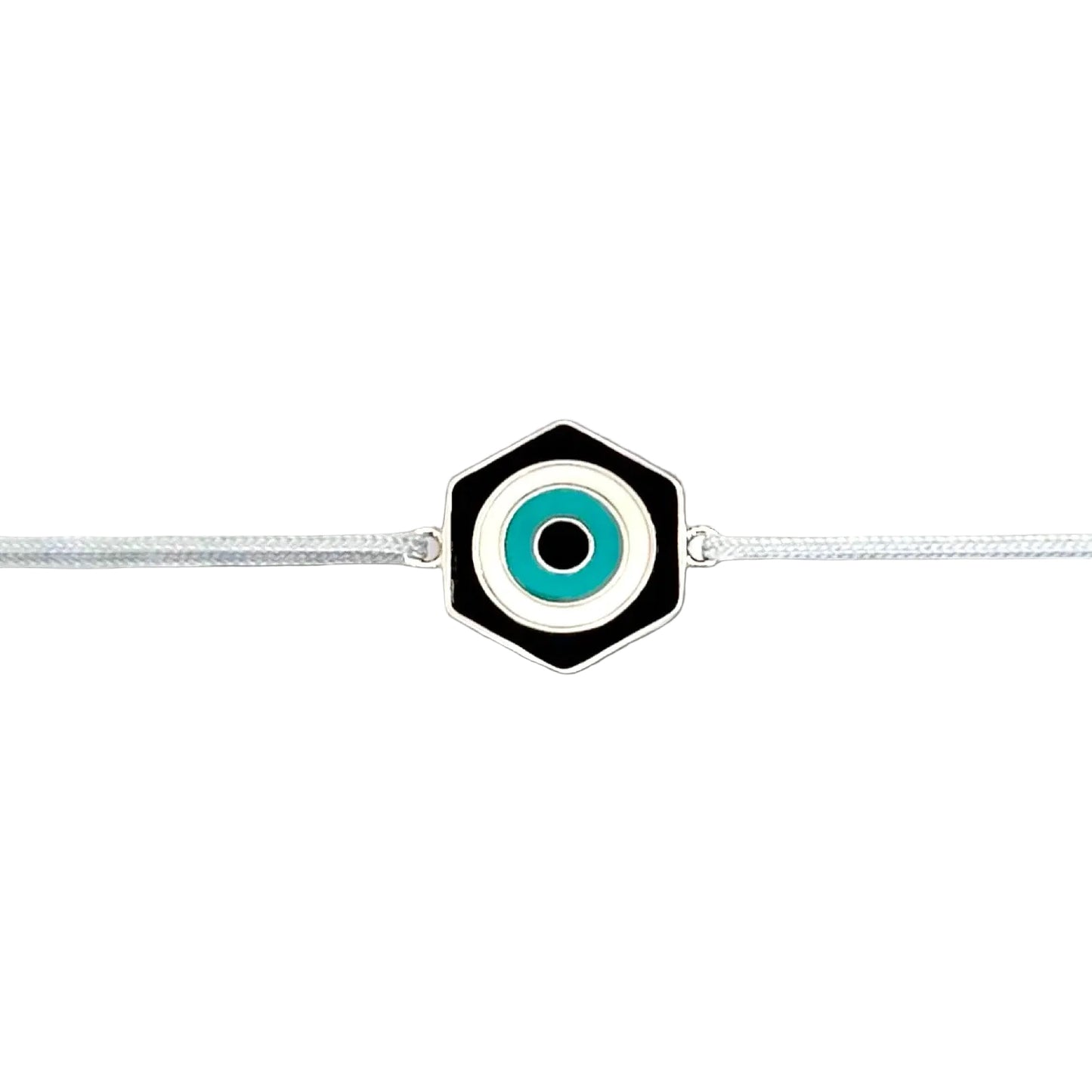 Bracelet "Aura" gris noir
