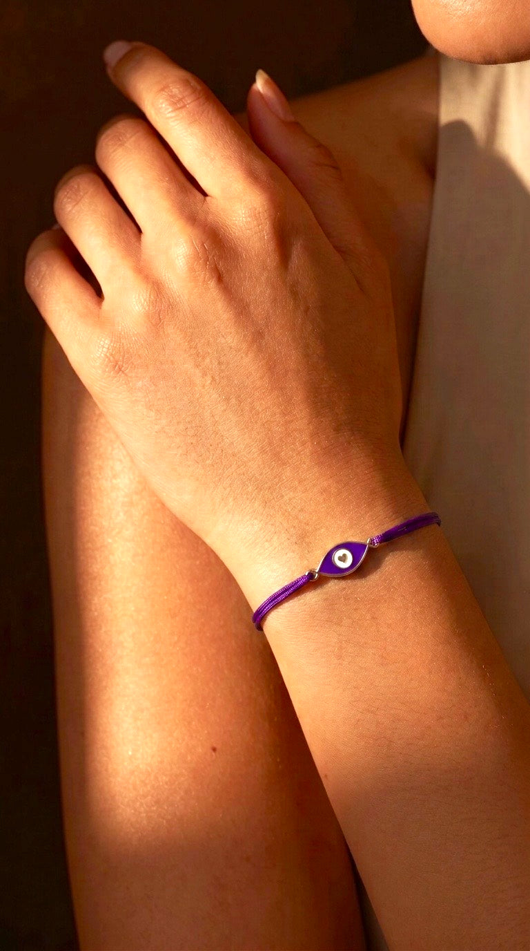 Armband "Lucky" emailliert grün