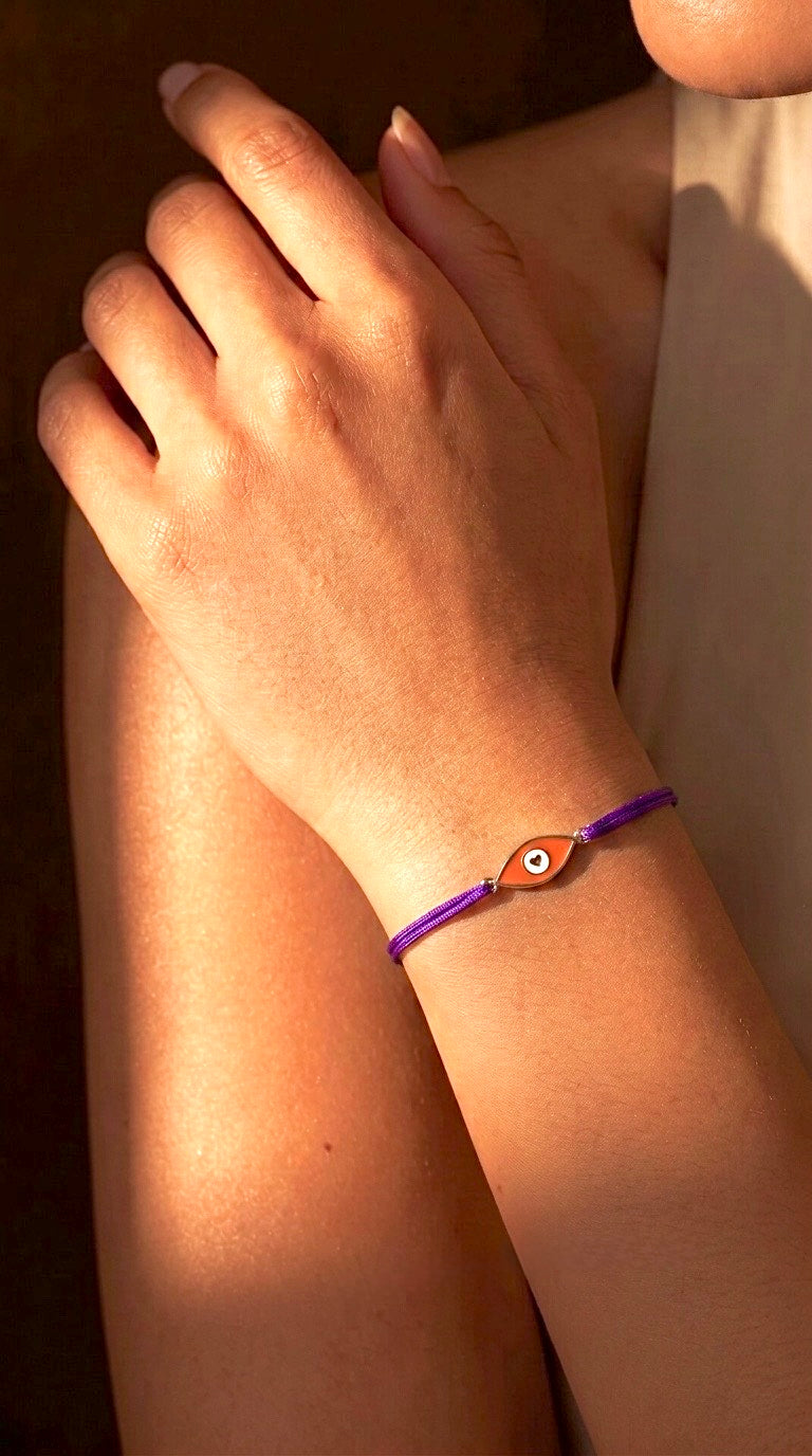 Armband "Lucky" emailliert grün
