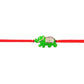 Bracelet "Eléphant" vert
