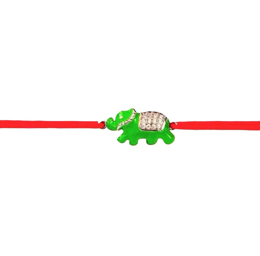 Bracelet "Eléphant" vert