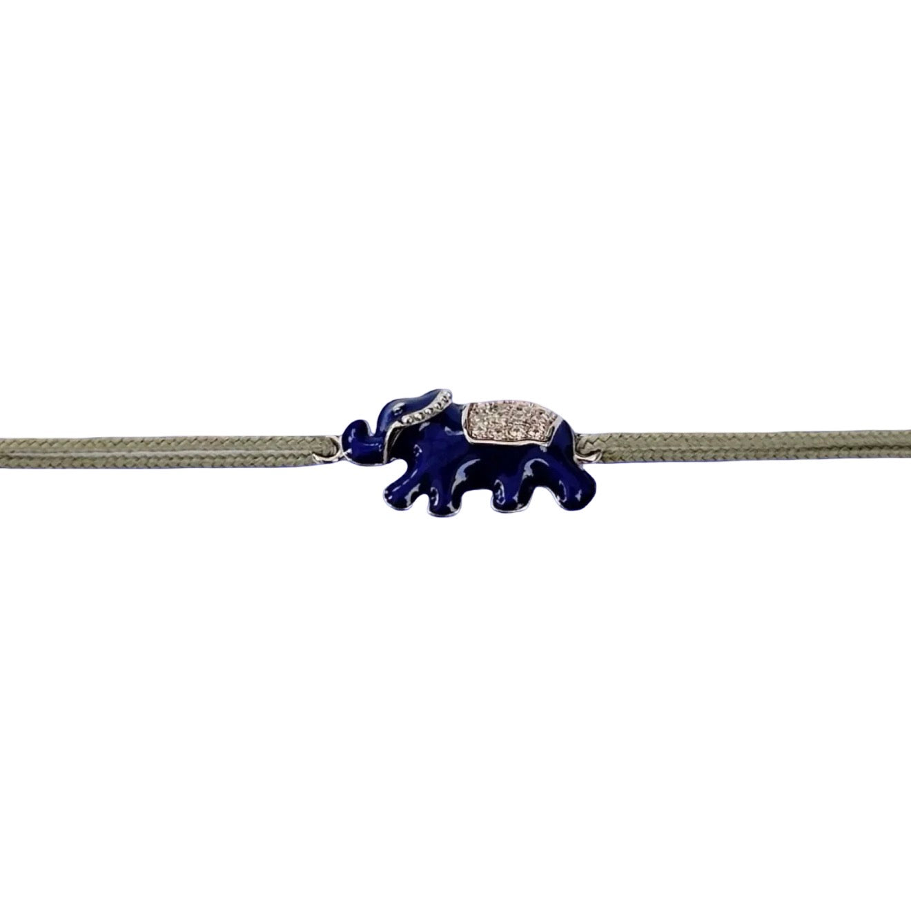Bracelet "Eléphant"  bleu