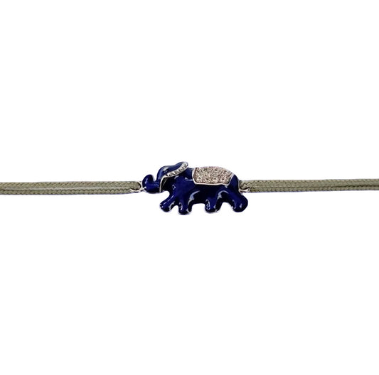 Bracelet "Eléphant"  bleu