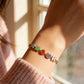 Ring "Lucky" vergoldet, grau emailliert